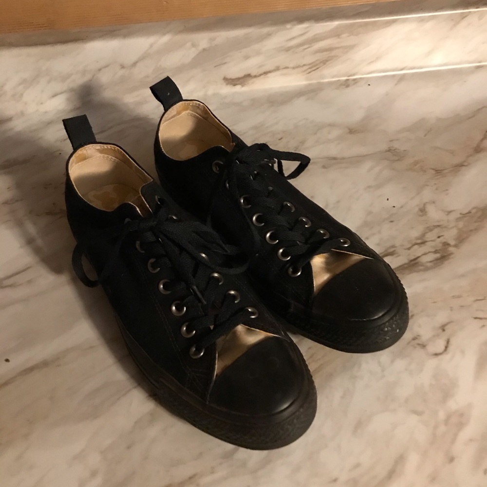 Converse Black/Camo Sneakers